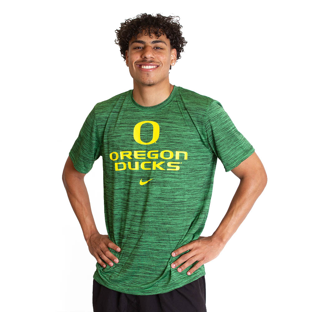 Classic Oregon O, Nike, Green, Crew Neck, Performance/Dri-FIT, Men, T-Shirt, 783137